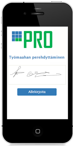 Työmaahan perehdyttäminen